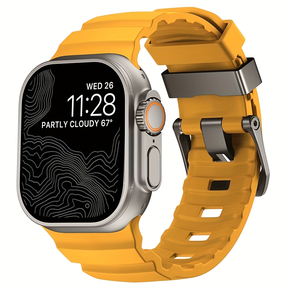 The Maverick - Apple Sport Watch Silicone Band