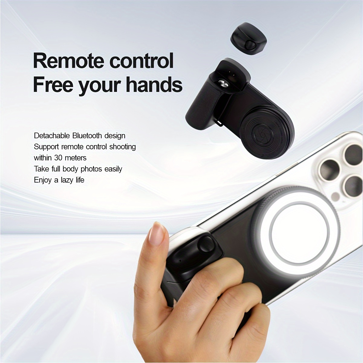 Connect and Capture - Wireless Smart Magnetic Camera Handle - Image 4
