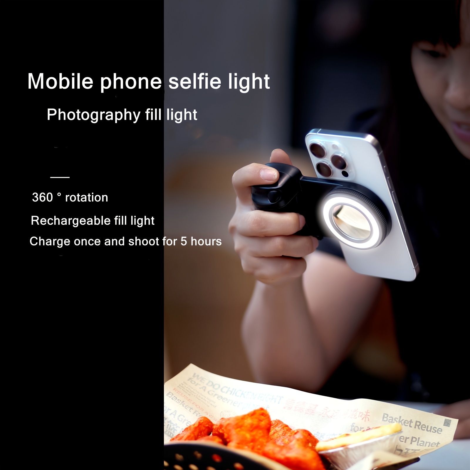 Connect and Capture - Wireless Smart Magnetic Camera Handle - Image 2