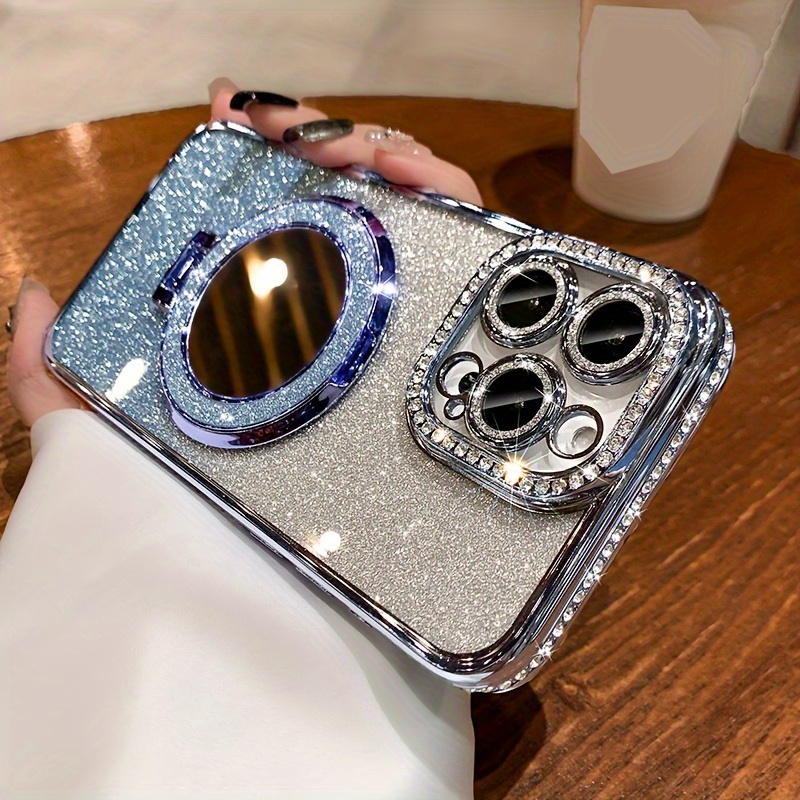 Diamond Mirror Magnetic iPhone Case for IPhone Pro Max to 16 - Image 7