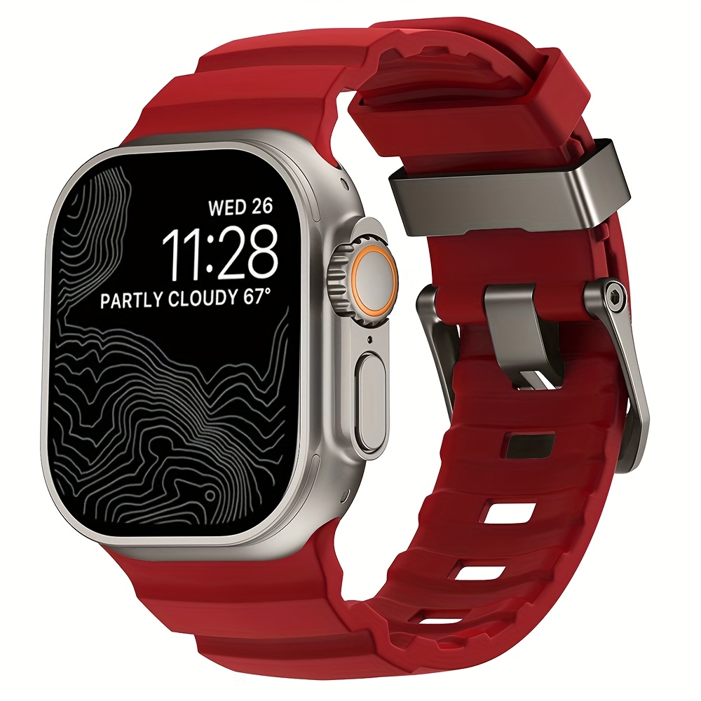 The Maverick - Apple Sport Watch Silicone Band - Image 3