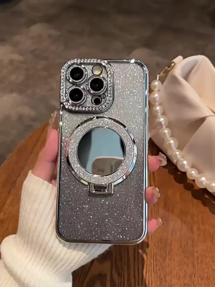 Diamond Mirror Magnetic iPhone Case for IPhone Pro Max to 16 - Image 12