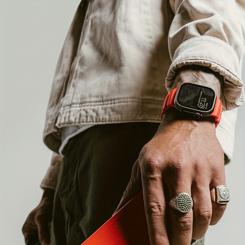 The Maverick - Apple Sport Watch Silicone Band - Image 4