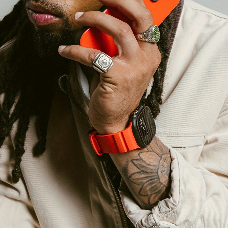 The Maverick - Apple Sport Watch Silicone Band - Image 6